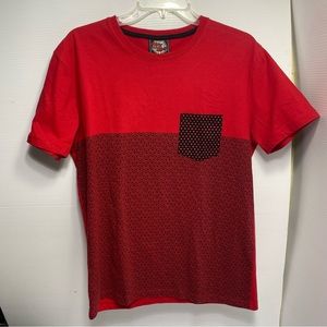 Brooklyn Unlimited Men's Black & Red Casual Polo Size 2XL